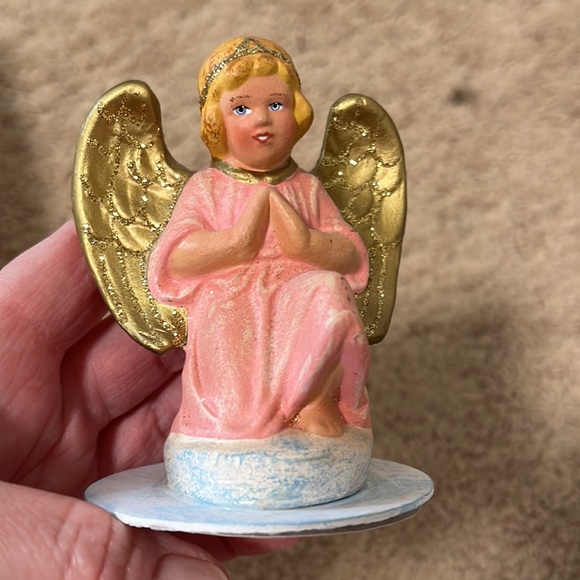 Limited production paper mache Angel, Made in Germany - Picture 7 of 8